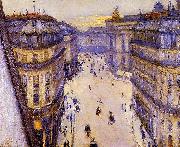 Gustave Caillebotte Rue Halevy oil painting artist